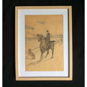 Lithograph Henri Toulouse Lautrec 1864-1901