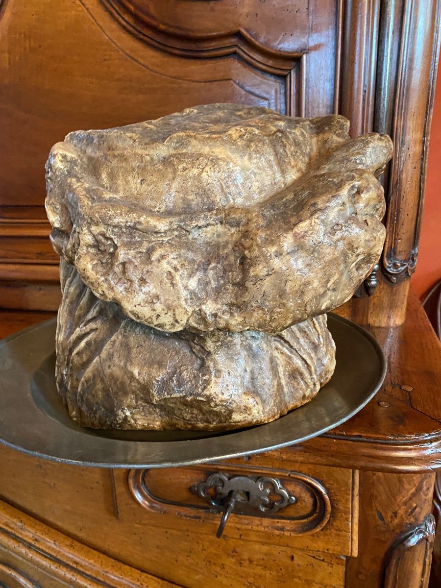 Head Of Christ From Saint Sauveur Churchill, Beauvais,in Wax End Of XIX Eme Century-photo-2