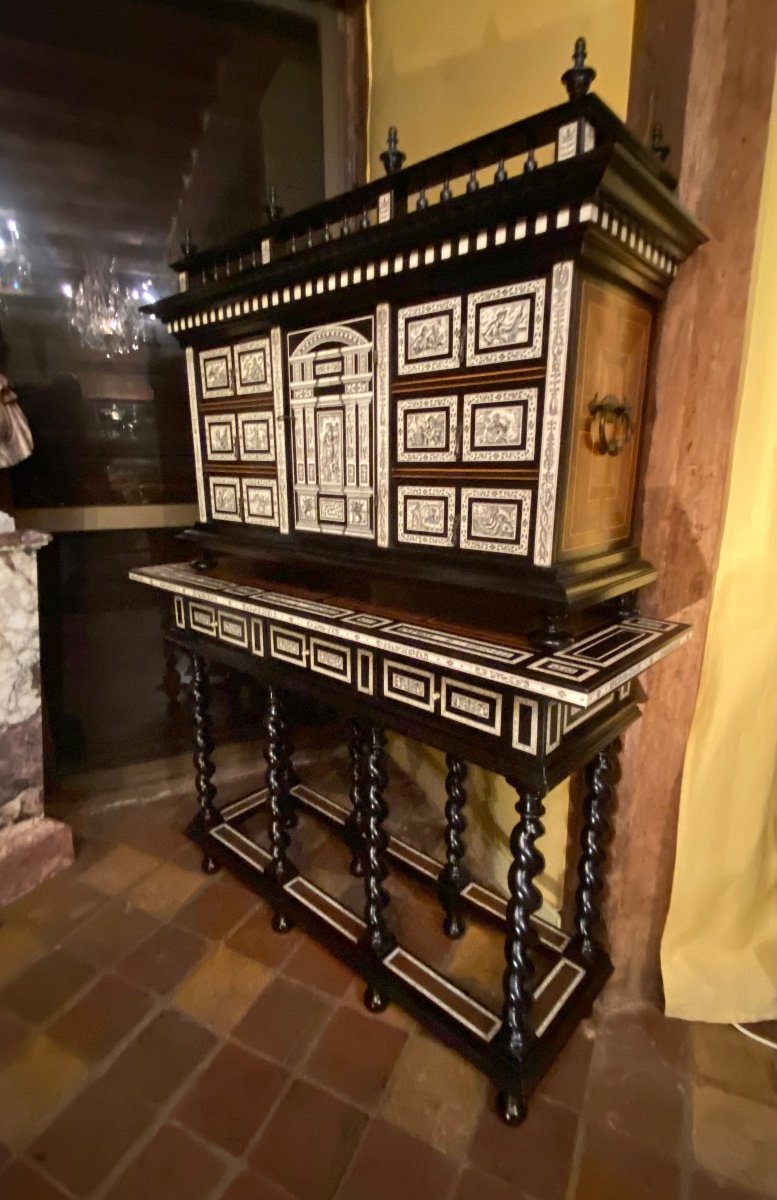 Cabinet With Musical Instruments, End Of 19th Century-photo-6