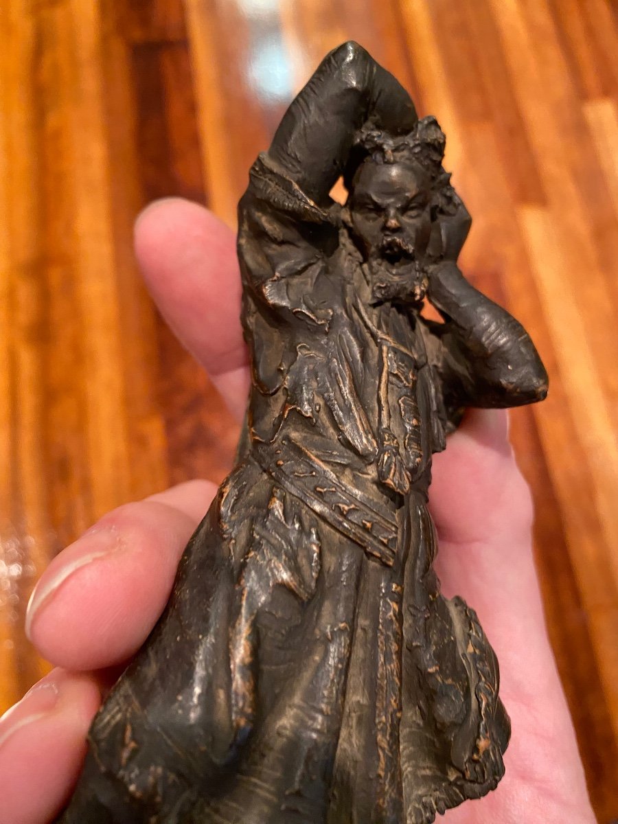 Othello, Italian Terracotta From The 19th Century -photo-3