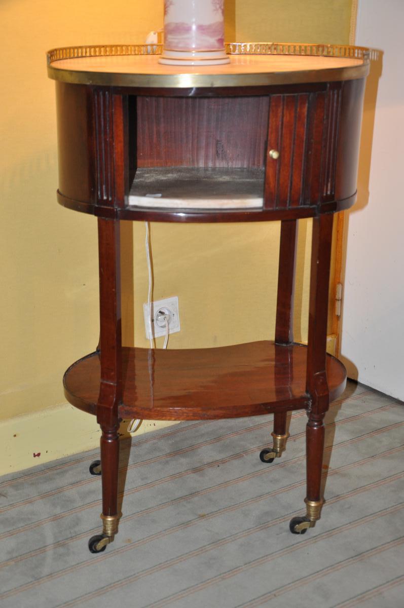 Bedside Table  Louis XVI Period-photo-2