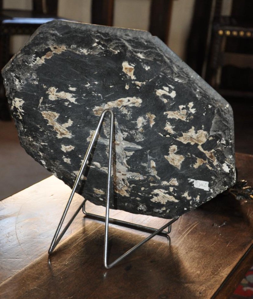 18th Century Octagonal Slate Sundial -photo-3