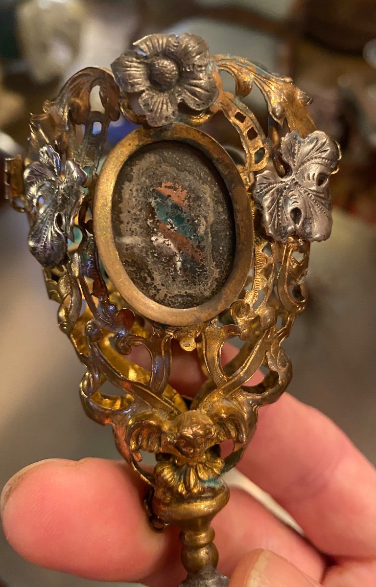 Objet De Vertu, Porte Bouquet De Bal D’époque Napoléon III -photo-7