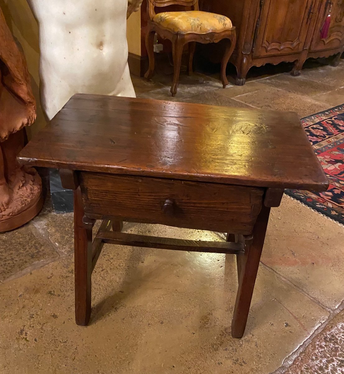 Petite Table Du Queyras, Chalet, Montagne Fin Du XVII Eme Siècle 