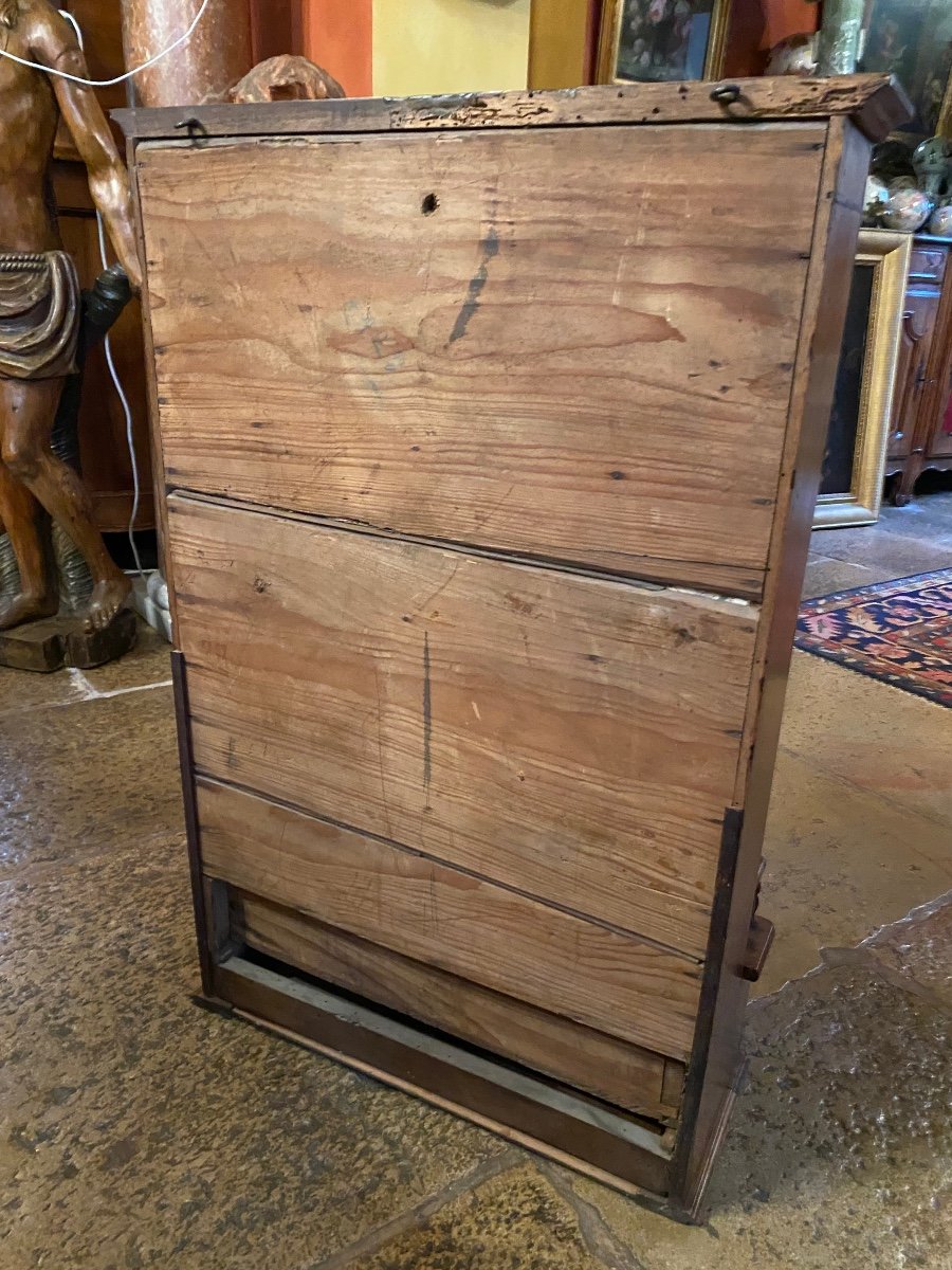 Estanier Provençal, Walnut Wall Shelf, Early 19th Century -photo-3