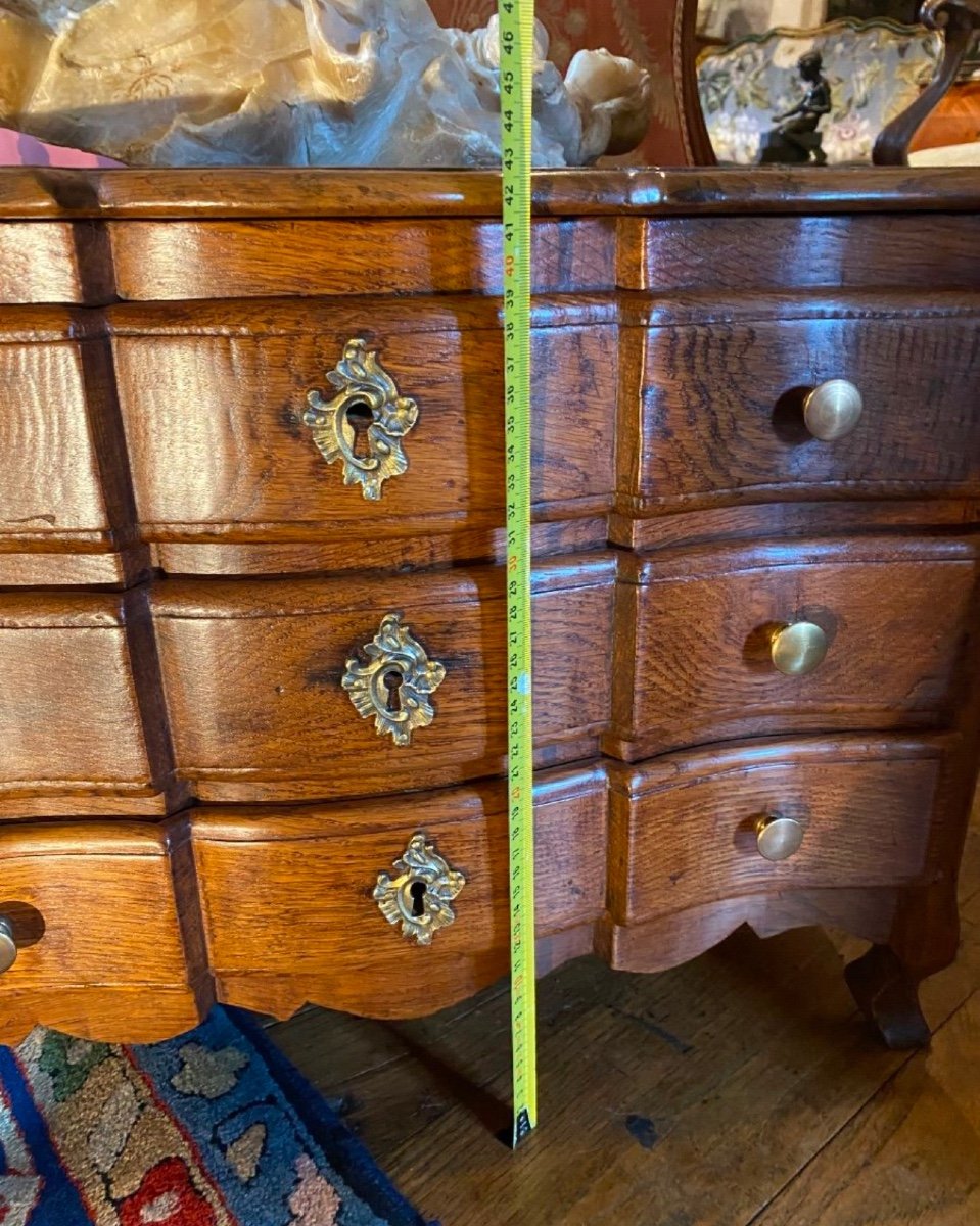 18th Century Crossbow Master's Chest Of Drawers -photo-4