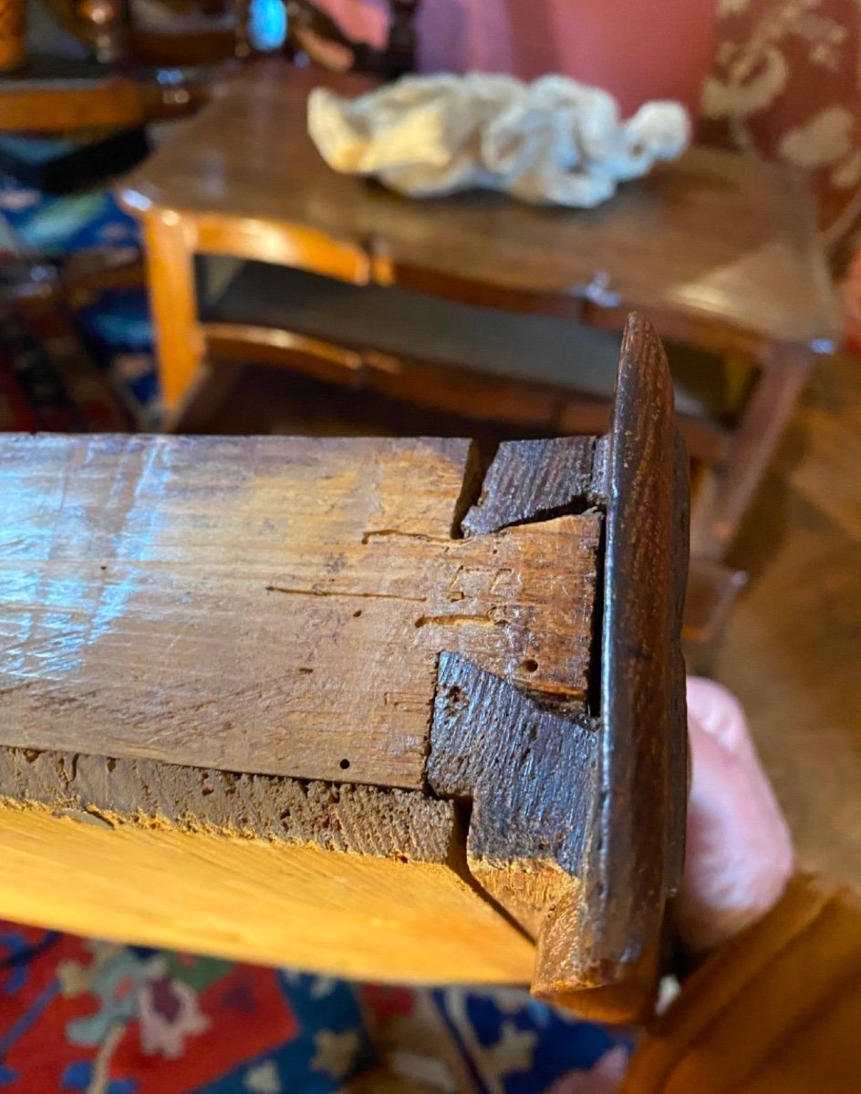 18th Century Crossbow Master's Chest Of Drawers -photo-3