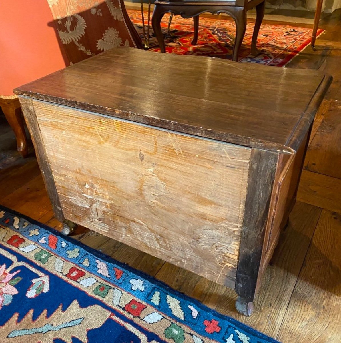 18th Century Crossbow Master's Chest Of Drawers -photo-5