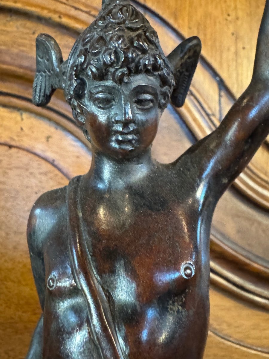 Persée Et La Tête De Méduse, D’après Benvenuto Cellini, Bronze Du Grand Tour XIX Eme Siècle-photo-1