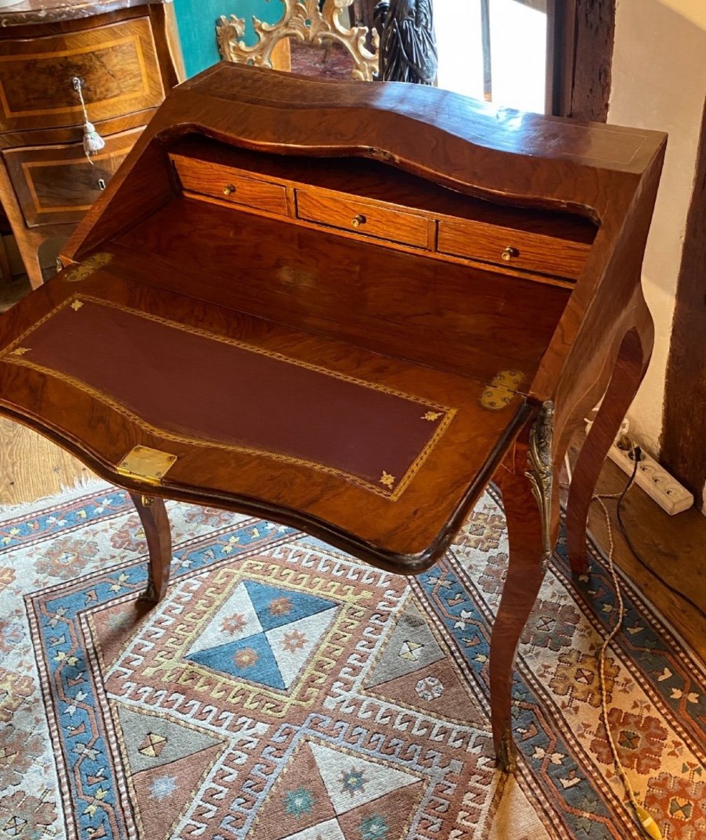 Napoleon III Curved Lady's Desk -photo-2