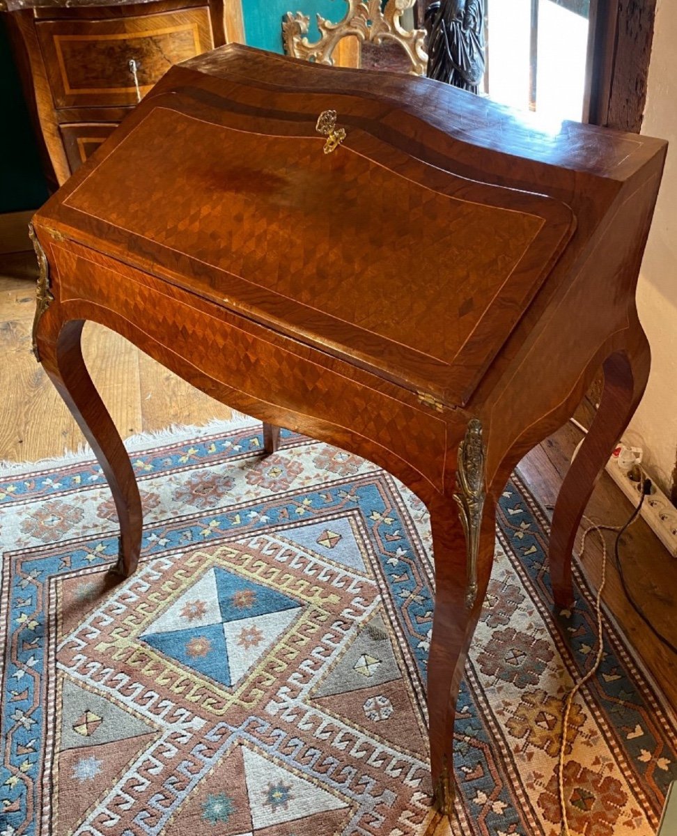 Napoleon III Curved Lady's Desk -photo-1