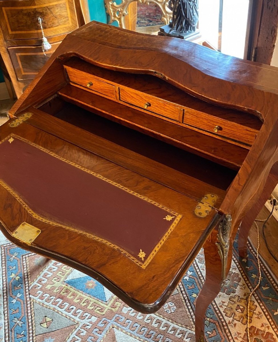 Napoleon III Curved Lady's Desk -photo-6