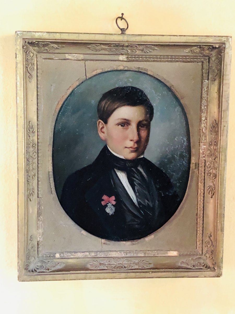 Jeune Garçon Romantique à La Décoration, De 1849