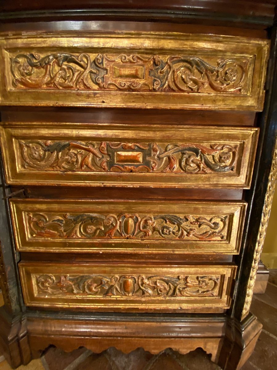 Renaissance Style Buffet Or Cabinet Bottom-photo-4