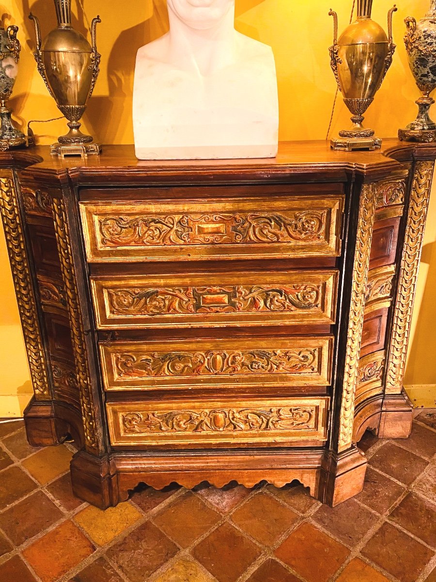 Renaissance Style Buffet Or Cabinet Bottom-photo-7