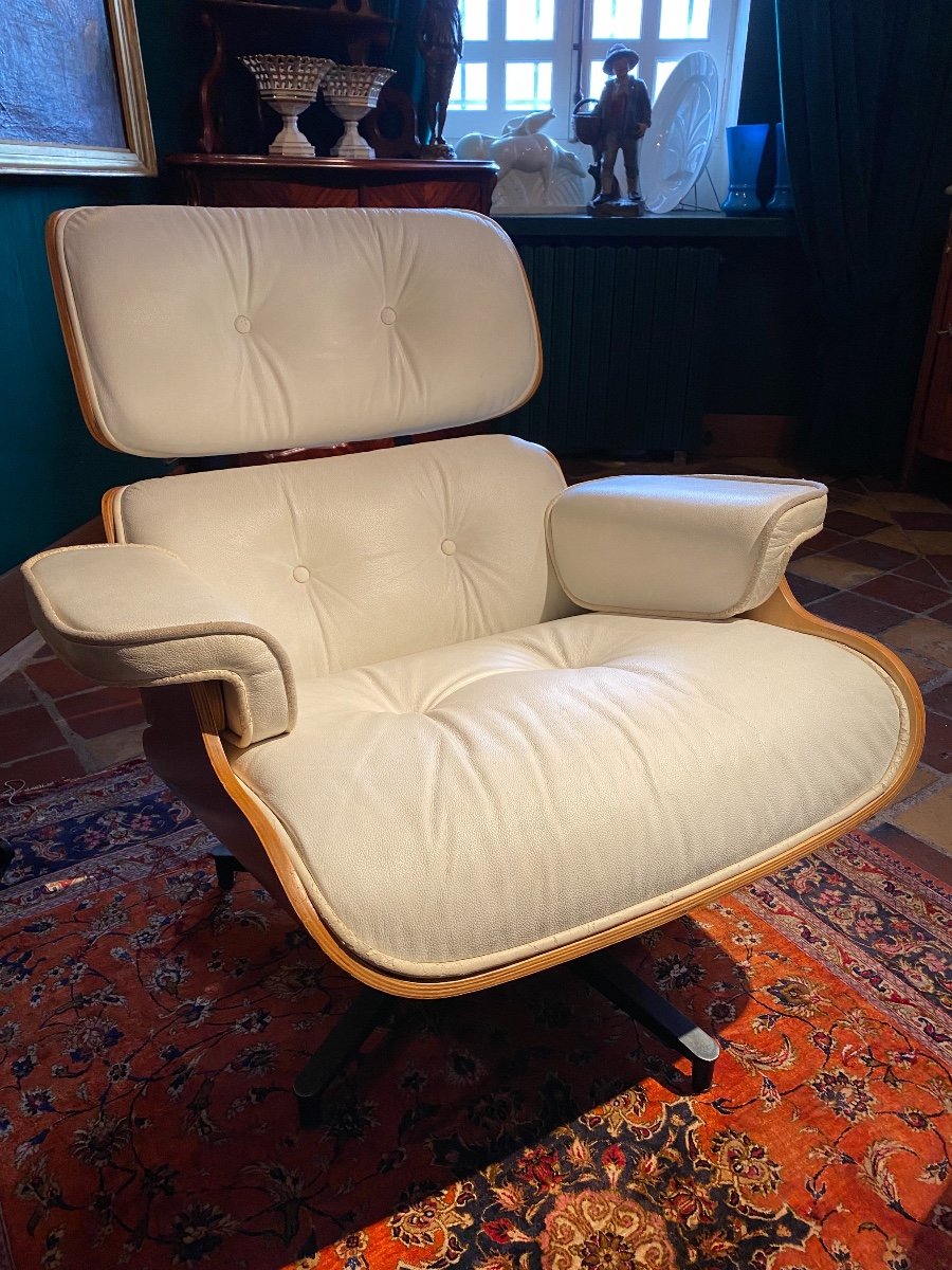 Chaise Longue Des Années 60-70 Dans Le Goût De Charles Et Ray Eames-photo-1