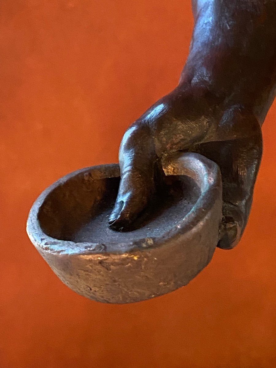 The Itinerant Water Seller, Goldsheider Terracotta From The XIX Eme Century-photo-2