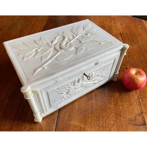 Large 19th Century Marble Box