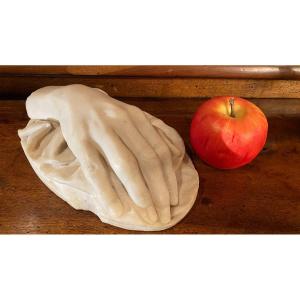 Hyper Realistic 19th Century Marble Hand 