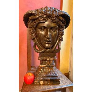 Important Head Of Medusa Or Gorgon After Medusa Rondanini, 20th Century 