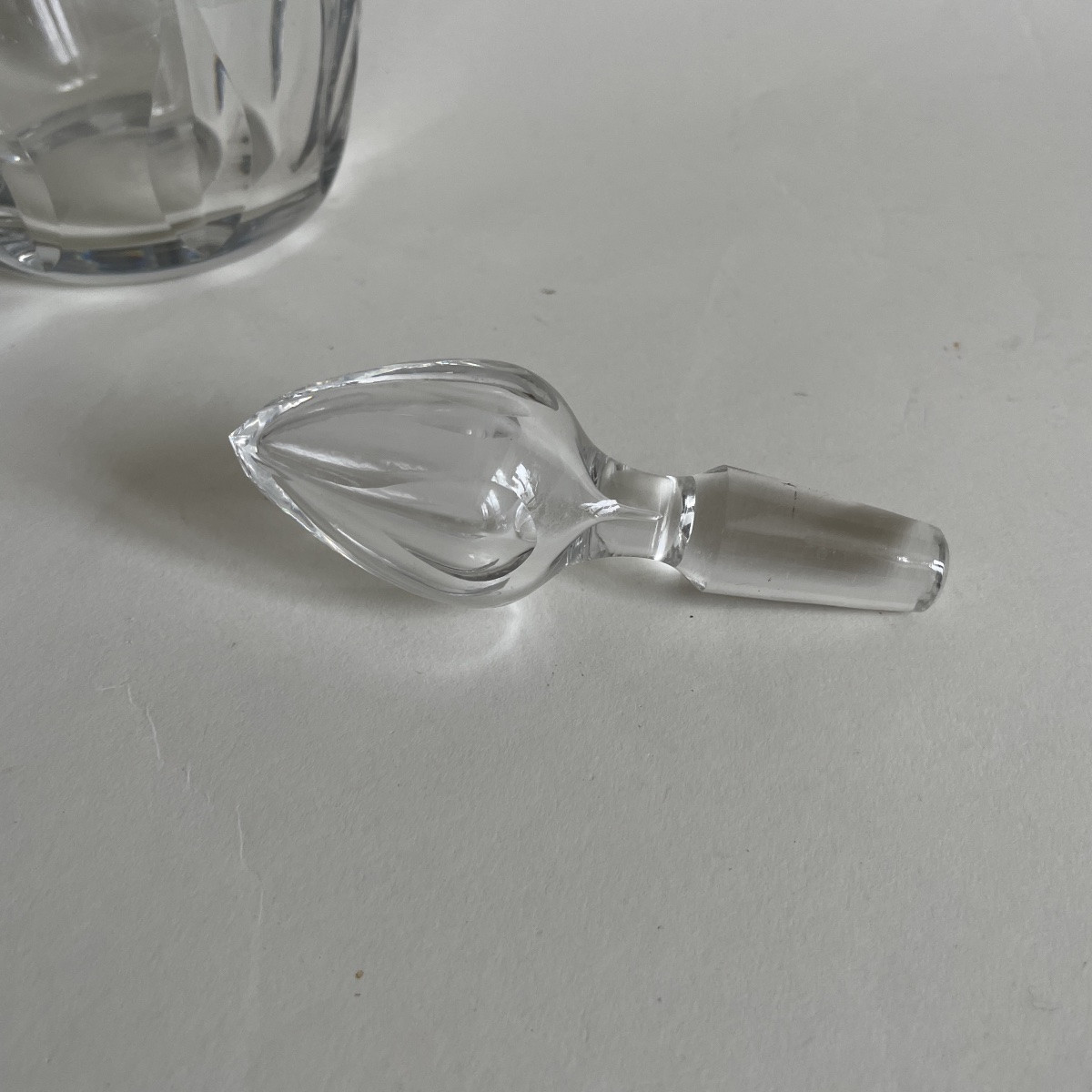 Saint Louis Crystal Factory Cerdagne Model Crystal Carafe -photo-1