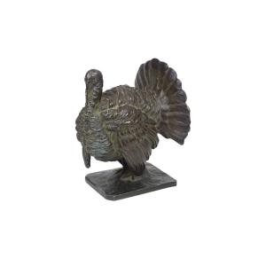 Michaël Six (1874-1938) "turkey" Bronze Signed