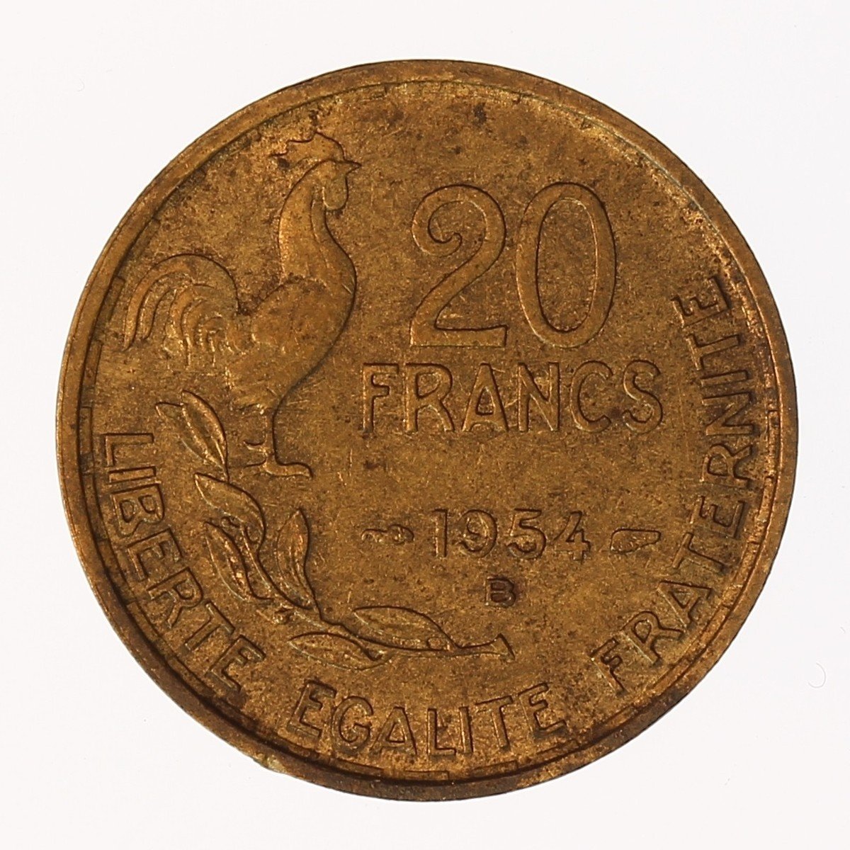 20 Francs Guiraud  Ivème République-photo-2