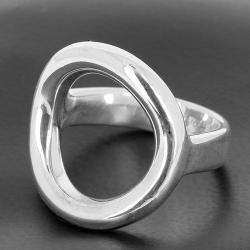 Pont Idole De Christofle Ring In Silver - 10.30 Gr - Tdd: 51 - B10334-photo-2