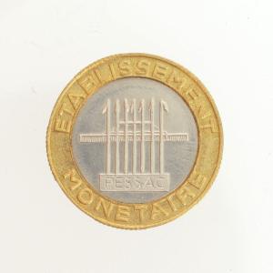 Essai Bi-metallique Au Type Définitif Du 10 Francs Génie De La Bastille Vème République