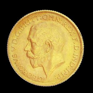 Indes britanniques - Souverain George V 1918 Bombay (I)