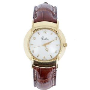 Pomellato Watch In 750 ‰ Yellow Gold, Leather Strap, Quartz Movement - B10329