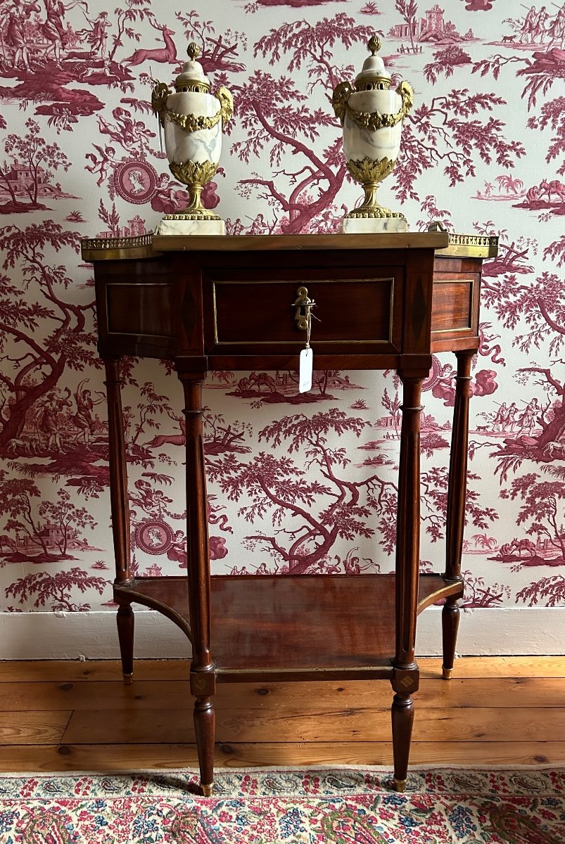 Console Fin De L’époque Louis XVI - Début Directoire.