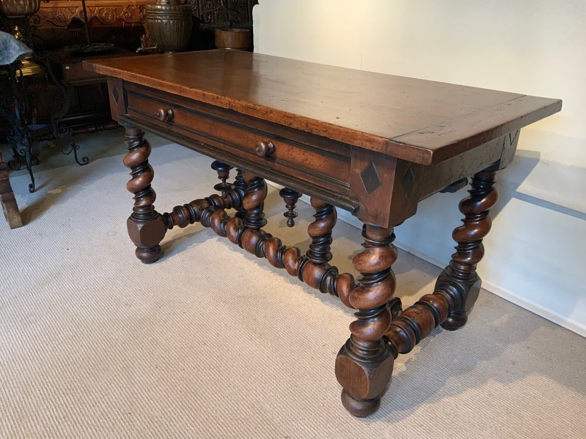 17th Century Ceremonial Office Table-photo-2