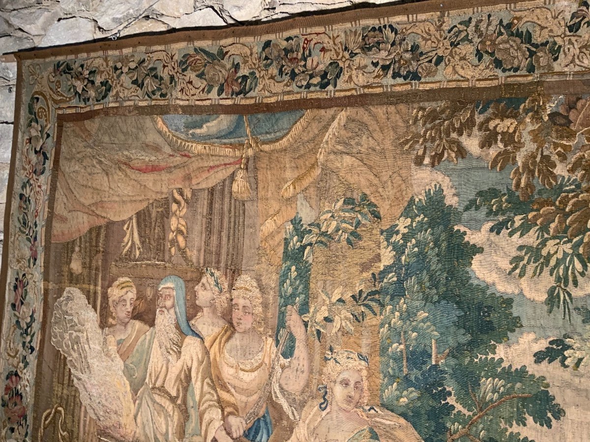 Flemish Tapestry From The Seventeenth Century-photo-3