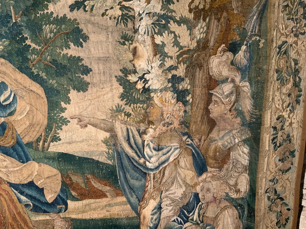 Flemish Tapestry From The Seventeenth Century-photo-4