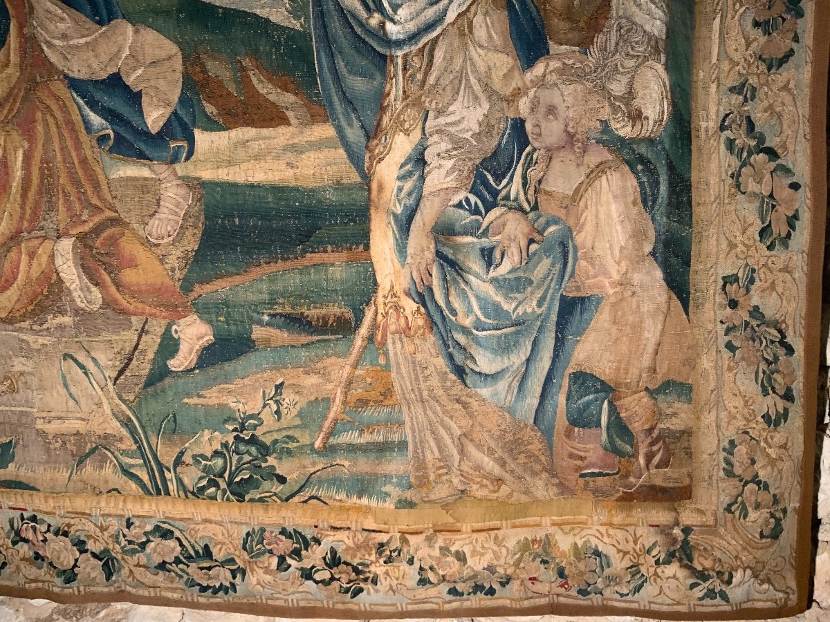 Flemish Tapestry From The Seventeenth Century-photo-6