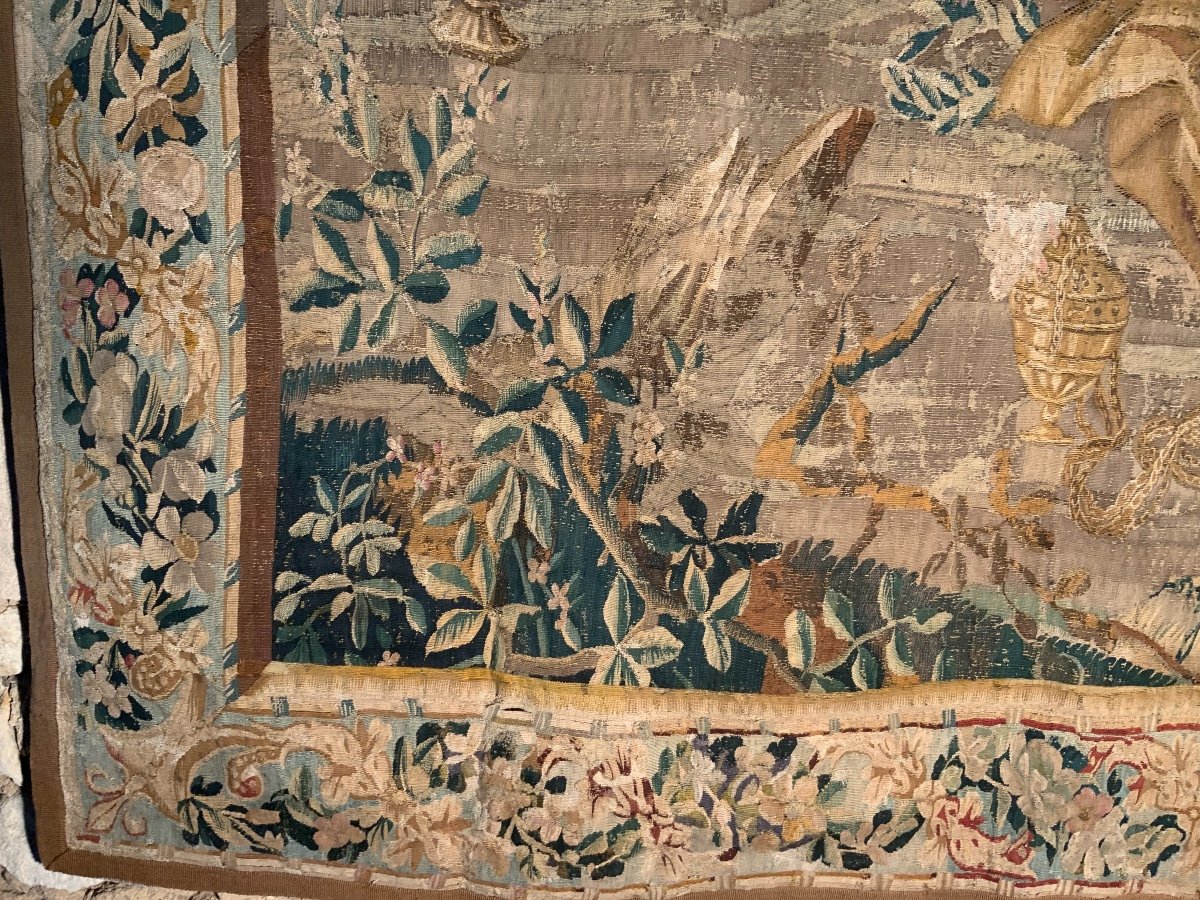 Flemish Tapestry From The Seventeenth Century-photo-8