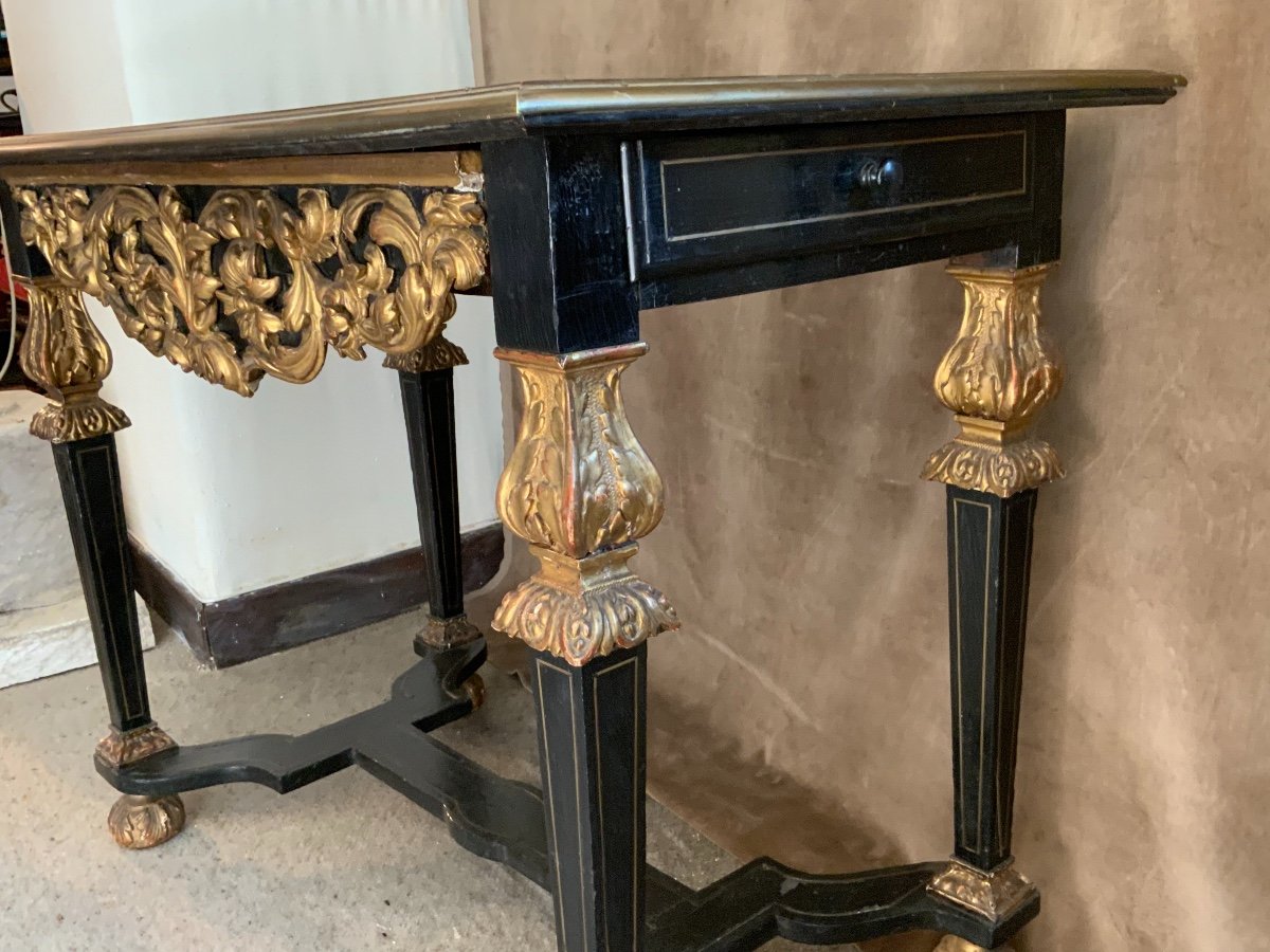 Louis XIV Period Console Table-photo-2