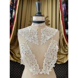 Renaissance Needlepoint Lace Collar And Cuffs - Milan Point 