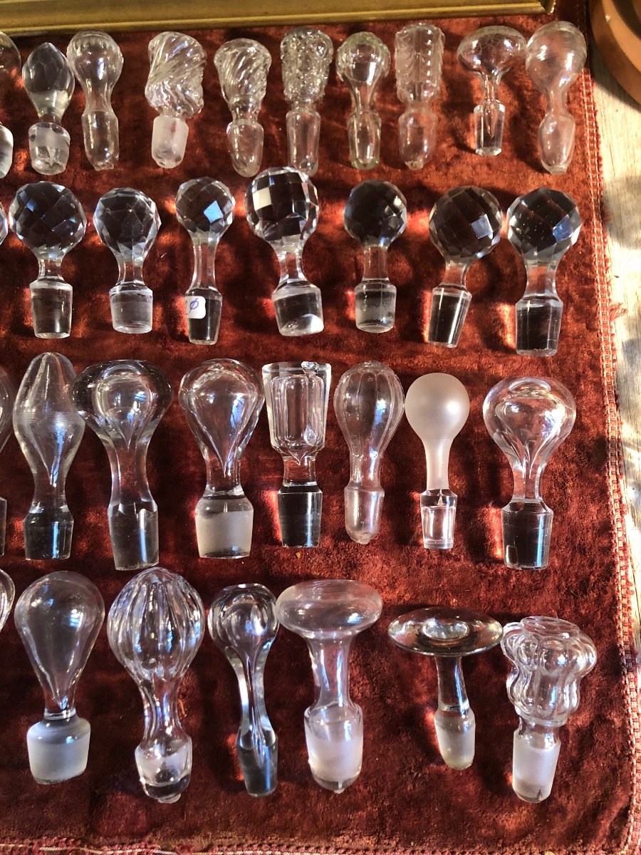 Carafe Stoppers (x116) Baccarat, St Louis And Glass-photo-2