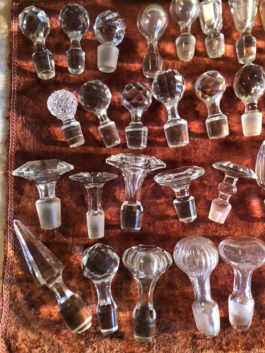 Carafe Stoppers (x116) Baccarat, St Louis And Glass-photo-1