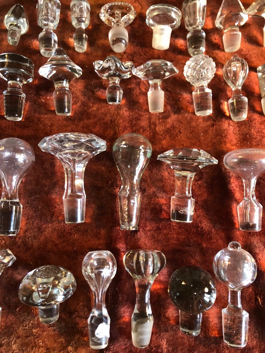 Carafe Stoppers (x116) Baccarat, St Louis And Glass-photo-6