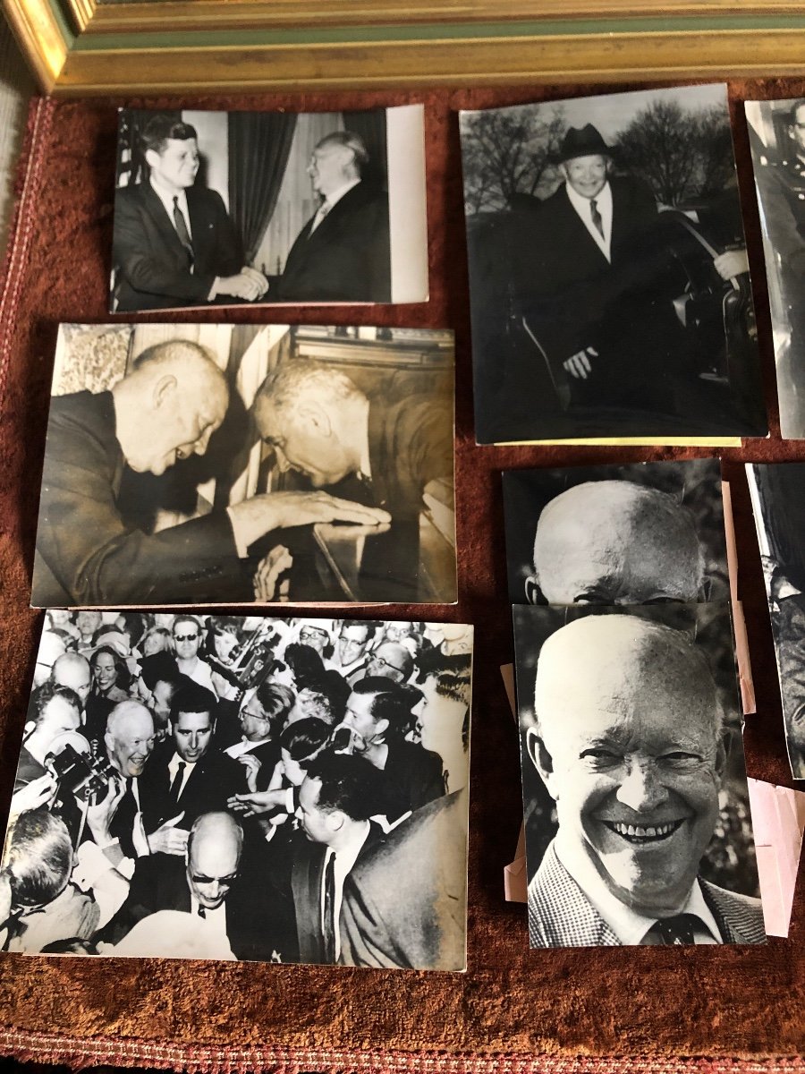 Original Press Photos (x15) Presidents Of The United States. Eisenhower, Kennedy-photo-2