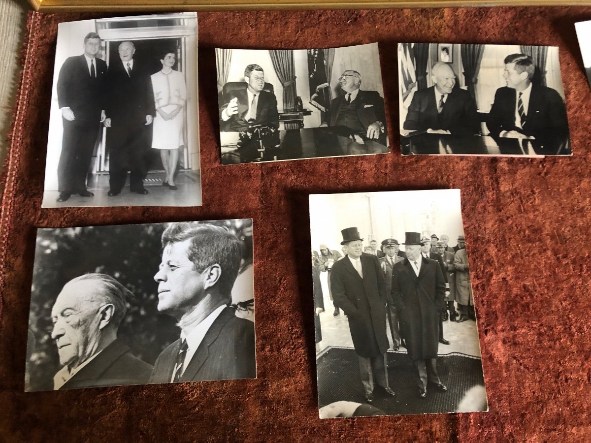 Original Press Photos (x15) Presidents Of The United States. Eisenhower, Kennedy-photo-3