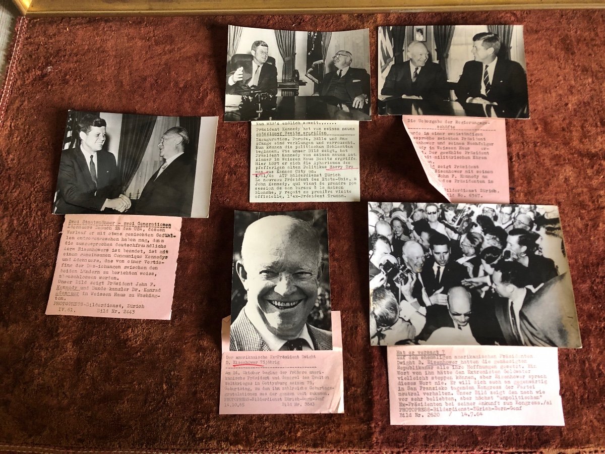 Original Press Photos (x15) Presidents Of The United States. Eisenhower, Kennedy-photo-2