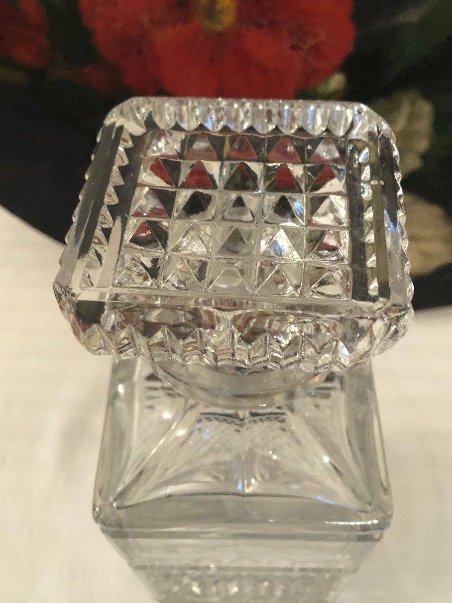 Whiskey Decanter. Diamond Tip. Baccarat-photo-2