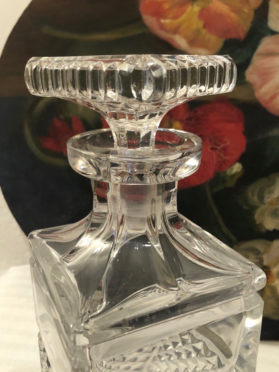 Whiskey Decanter. Diamond Tip. Baccarat-photo-5