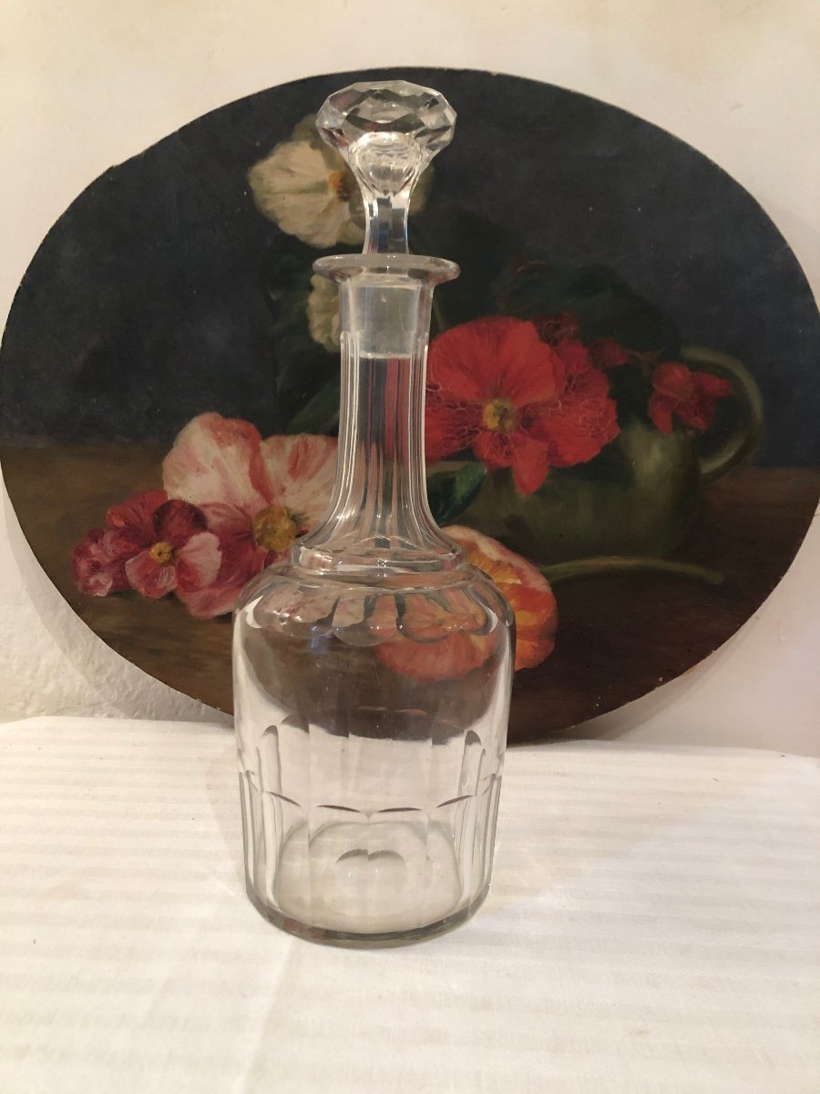 Carafe à Vin En Cristal, XIXème