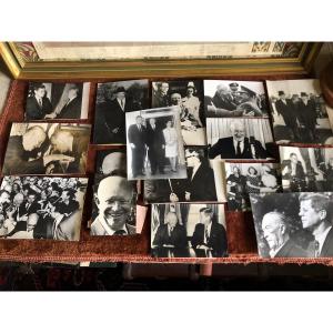 Original Press Photos (x15) Presidents Of The United States. Eisenhower, Kennedy