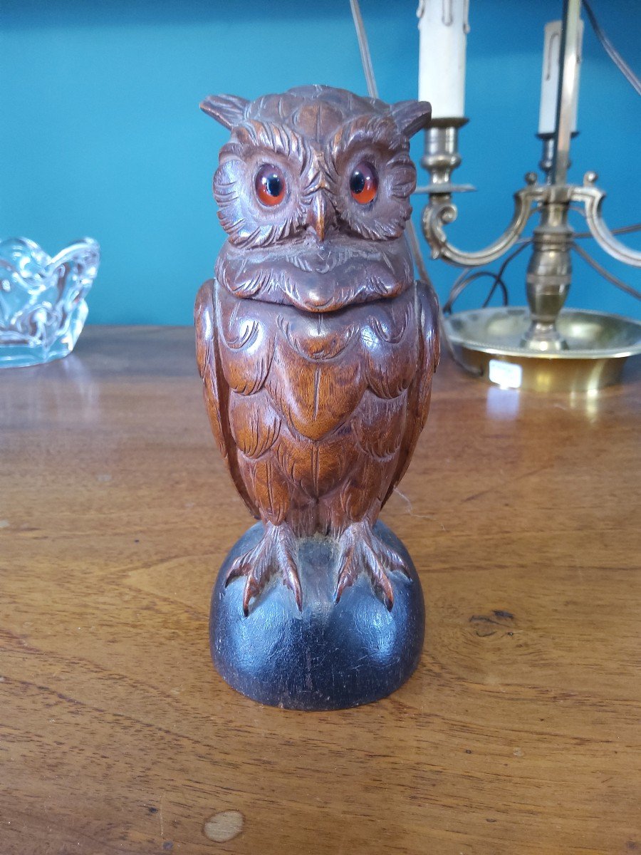 Owl/owl Tobacco Pot